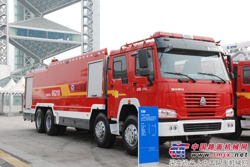 徐工新品SG210水罐消防車 看家本領大揭秘