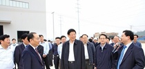 湖南省委书记徐守盛视察麓谷第二工业园