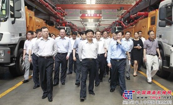 湖南省委副书记孙金龙称赞三一：依靠创新傲立工程机械之林