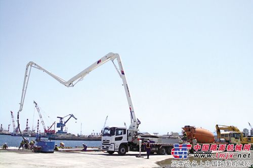 中聯泵車為日本災後重建立下“汗馬功勞”