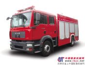 中聯推出首台搭載智能操控及遠程監控的AP44壓縮空氣泡沫消防車