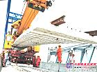 江蘇：寧啟鐵路揚州京杭運河特大橋開始鋪軌
