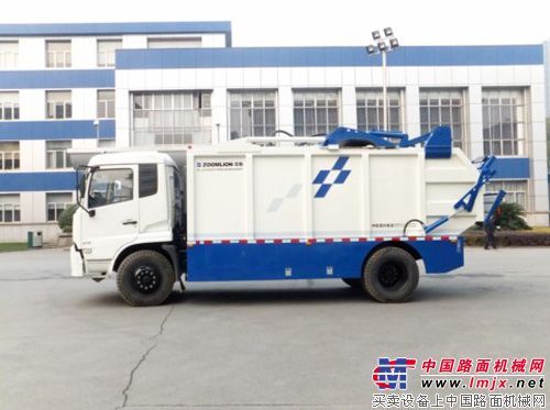 中联：国内最大的无泄漏压缩式垃圾车问世