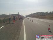 埃塞AA高速公路波形梁钢护栏施工取得阶段性成果