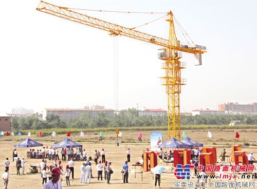 中聯塔機讚助內蒙古第二屆建設行業職業技能大賽 