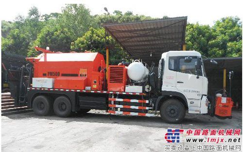 英达“修路王”PM500助力福建高速建设