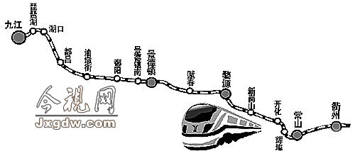 江西南昌：九景衢铁路初步设计获批 2017年通车