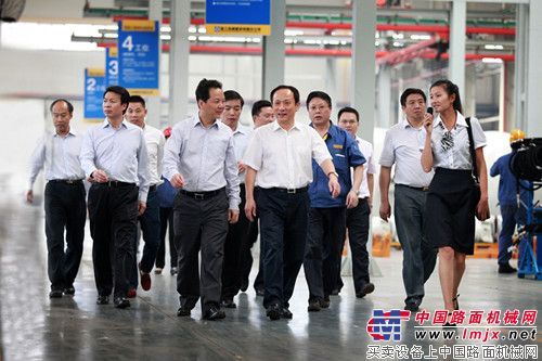 湖北省随州市市委书记刘晓鸣一行考察徐工