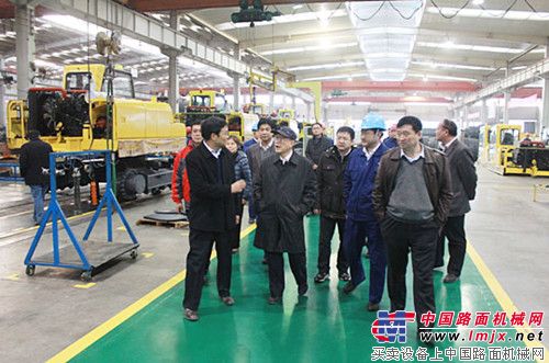 中国机械工业联合会领导到力士德考察
