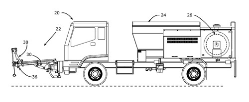 移動式瀝青路面噴補車工作原理