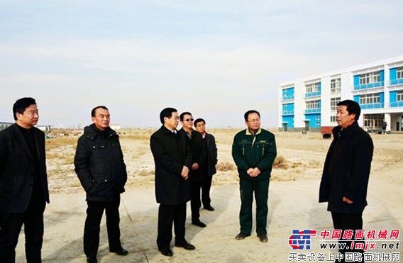 济宁市副市长田志锋参观山推喀什产业园