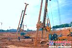 陕建机械SDR系列旋挖钻机为特区地铁建设做贡献