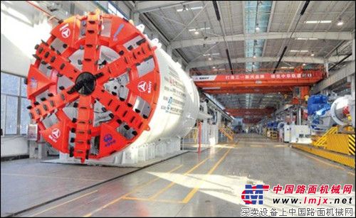 三一重工首台盾构机贯穿北京地铁6号线项目