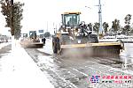 徐工除雪機械助力徐州道路清理積雪