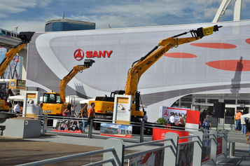 Conexpo-Con/Agg 2014  三一展台风采