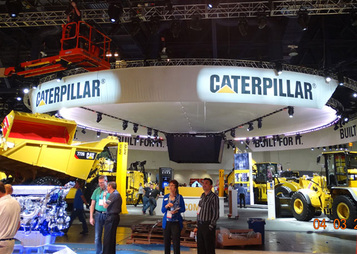 Conexpo-Con/Agg 2014 卡特彼勒展台风采