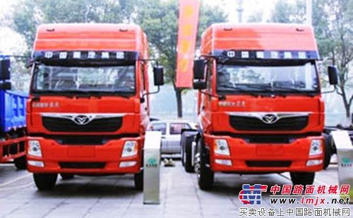 中国重汽“豪曼”系列产品正式上市