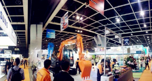 日立建机携港澳指定代理商出展香港Build4Asia建筑业展览