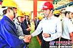 中聯重科混凝土機械公司啟動領導幹部“下班組”活動