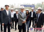 中国铁建十八局集团李铁翔副总经理莅临大都公司燕郊项目调研