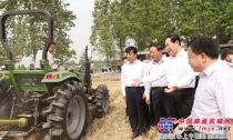 安徽省委书记视察“三夏” 奇瑞重工绿色农机获赞誉