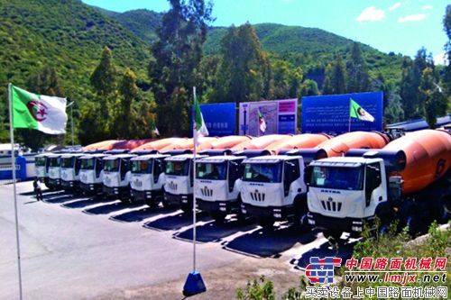 中联重科CIFA完美融合 助力北非高速公路建设