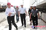 河南城际公司总经理杨树新到郑开城际铁路检查工作