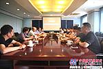 浙江绍兴市公路系统领导来陕建机参观考察