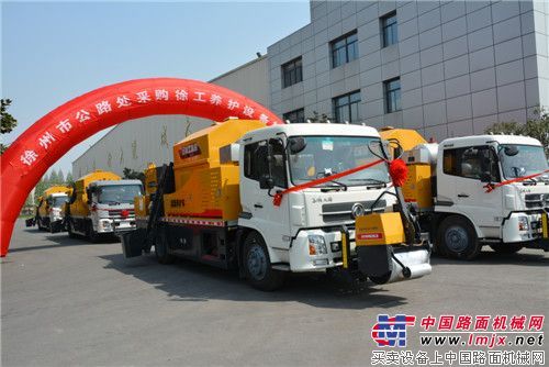 徐工道路机械执着为绿色产品和理念“代言”
