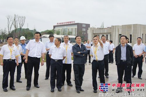 四川副省长刘捷视察调研国机重工西南（泸州）产业园