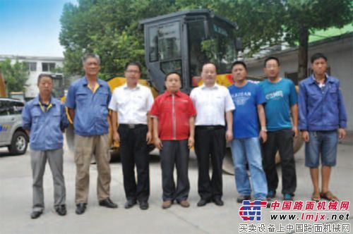 徐工道路以实际行动感动用户