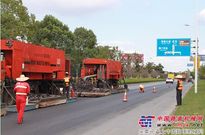 “江海门户”上演“英达速度”：治理车辙，工期缩短一半