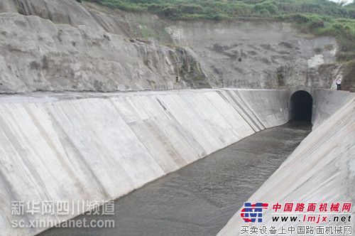 长宁县东山水库建设进展顺利 取水隧洞已贯通