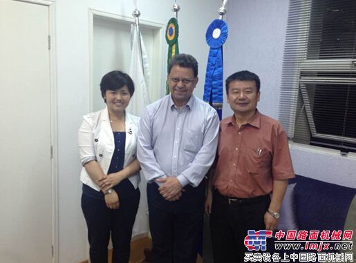 徐工巴西制造总经理一行拜访包索市市长