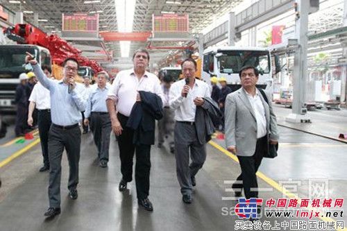 秘鲁前总统阿兰•加西亚•佩雷斯到访三一