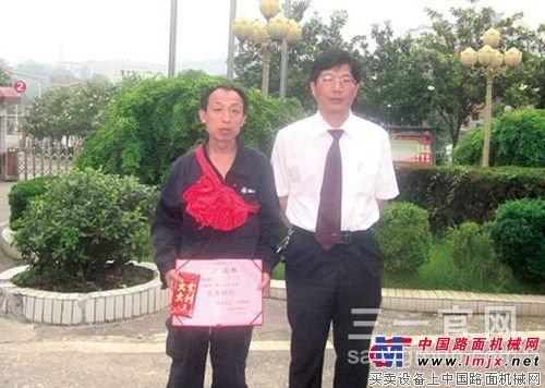 三一“优秀班组长” 小个子“阿毛”