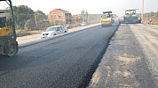 安徽S103合铜路05标段开始沥青路面施工