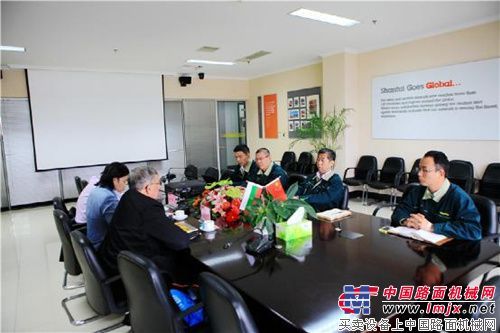 保加利亚驻上海领事馆总领事来访山推