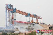 中铁十五局集团宁西二线开始架梁施工