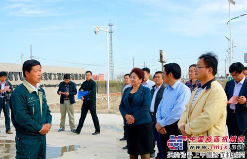 “国有重点企业喀什行”考察团调研山推兖矿公司