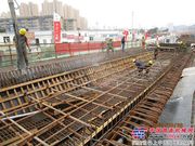 徐州西三环高架快速路4标完成首件现浇箱梁施工