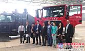 中國重汽SITRAK汕德卡消防車底盤亮相合肥國際車展