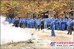 德工公司西廠區組織職工開展消防演練活動