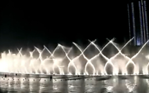 极具震撼与享受的豪华迪拜音乐喷泉！