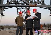 记中铁一局桥梁公司高新四路项目经理余伟