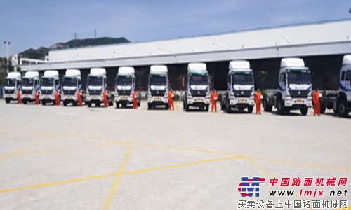 16台中国重汽M5G中标珠海港采购活动