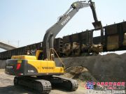 沃尔沃建筑设备特殊应用解决方案助力铁道货运