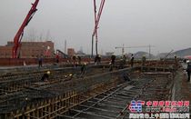 徐州西三环4标开始主线桥现浇箱梁施工