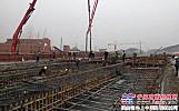 徐州西三环4标开始主线桥现浇箱梁施工
