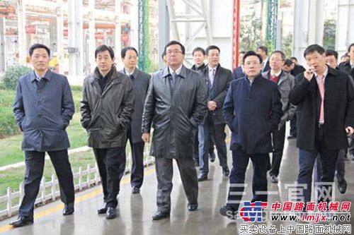﻿﻿﻿﻿﻿﻿﻿﻿﻿﻿﻿﻿﻿﻿中信集团高管参观三一临港产业园　希望双方开展多方位合作